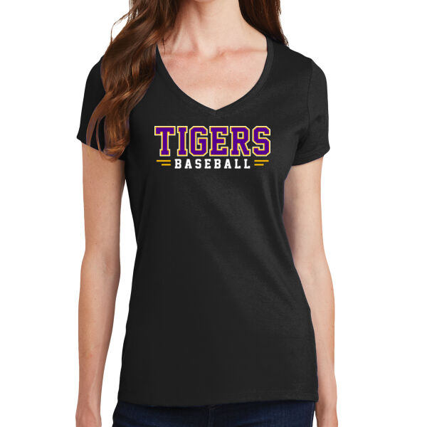 Tigers Baseball Ladies Tee Thumbnail